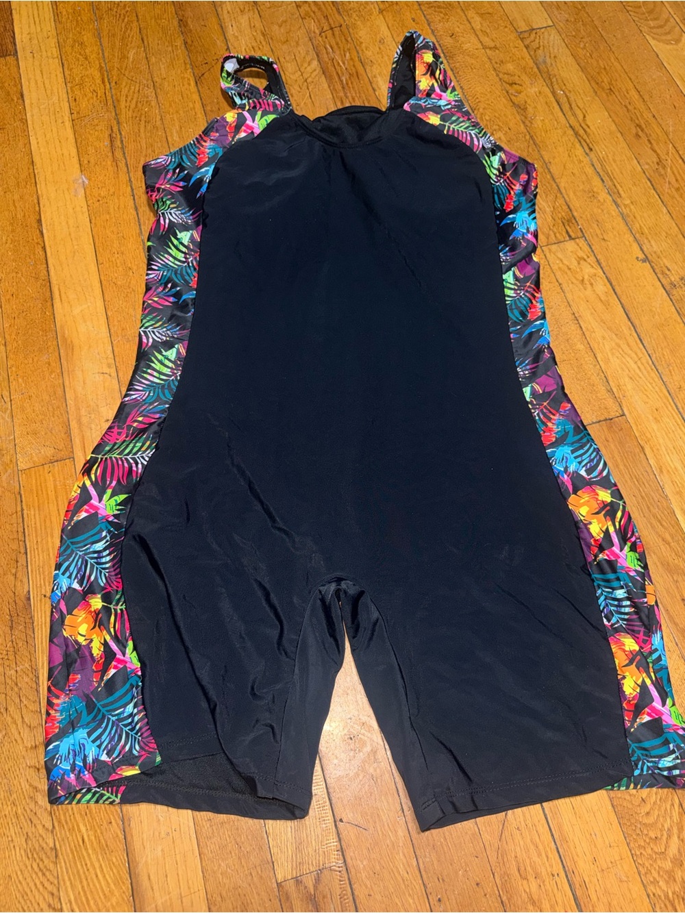 Women’s Sporty Tropical Print Beach One Piece Swimsuit Size 4X - Picture 5 of 5